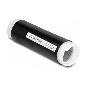 Rura termokurczliwa na zimno DeLOCK 20861 35 mm x 130 mm czarna silikonowa 2 szt.