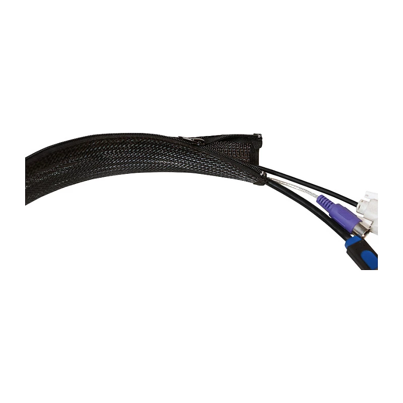 Osłona na kable LogiLink KAB0048 Czarna