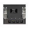 Patch panel DELOCK Mini Desktop RJ45 4-port Cat.6A ekranowany czarny, metal, 90×22×93 mm