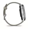 Smartwatch Garmin Venu 4 1.4 cal AMOLED GPS Wi-Fi 45mm Srebrny