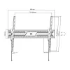 Uchwyt ścienno-sufitowy SBOX PLB-4269T-2 do wyświetlaczy 43–100 kg, platforma 900×600 mm