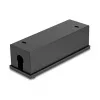 Puszka rozdzielcza DeLOCK Easy 45, uchwyt na moduły, do montażu na stole lub ścianie, metalowa, czarna — 4×22,5×45 mm lub 2×45×45 mm
