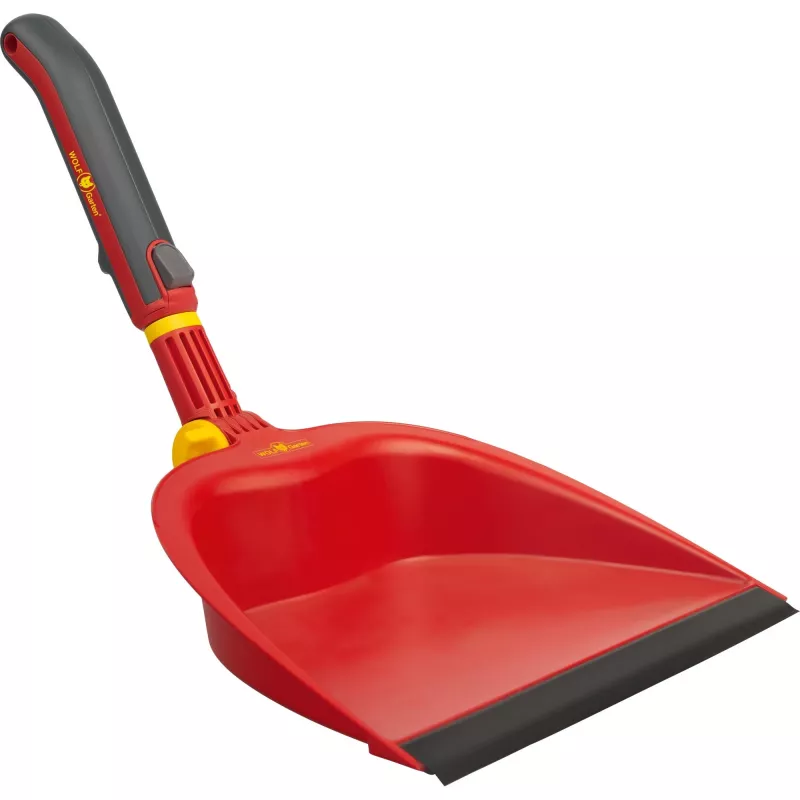 Szufelka WOLF-Garten BK-M 25 cm czerwony/szary — zewnętrzna szufelka ogrodowa, kompaktowa szerokość 25 cm