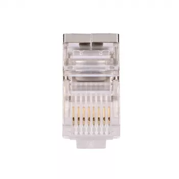 Złącze sieciowe Extralink RJ45 CAT5E FTP RJ45 8P8C Przezroczysty