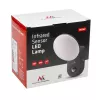 Kinkiet MACLEAN MCE367 LED z czujnikiem PIR, zewnętrzna lampa ścienna LED z detektorem ruchu