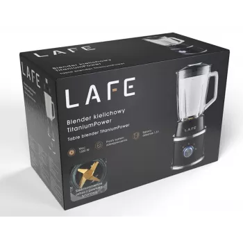 Blender stołowy LAFE TITANIUMPOWER 1300 W 1,5 l Czarny