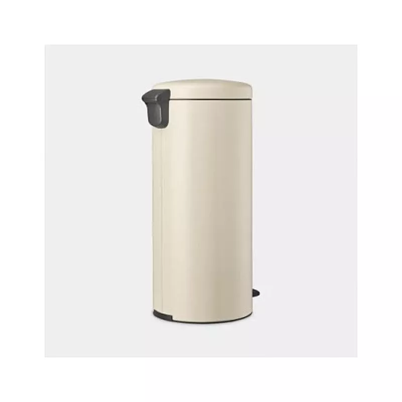 Brabantia NewIcon 30 L Okrągły Kosz na Śmieci w Kolorze Beżowym