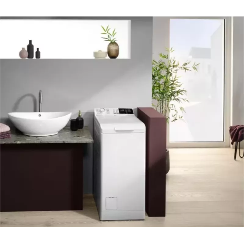 Pralka ładowana od góry Electrolux EW6TN4062P, 6 kg, 1000 obr./min, 40 L/cykl, 890x400x600 mm, biały