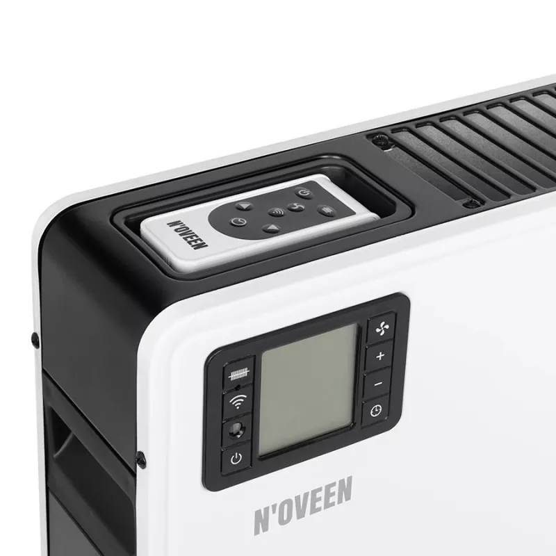 Konwektorowy grzejnik elektryczny NOVEEN NOVEENCH9099, 2300 W, 3 poziomy mocy, Tuya WiFi Smart, LCD, timer, ustawienie na podłodze