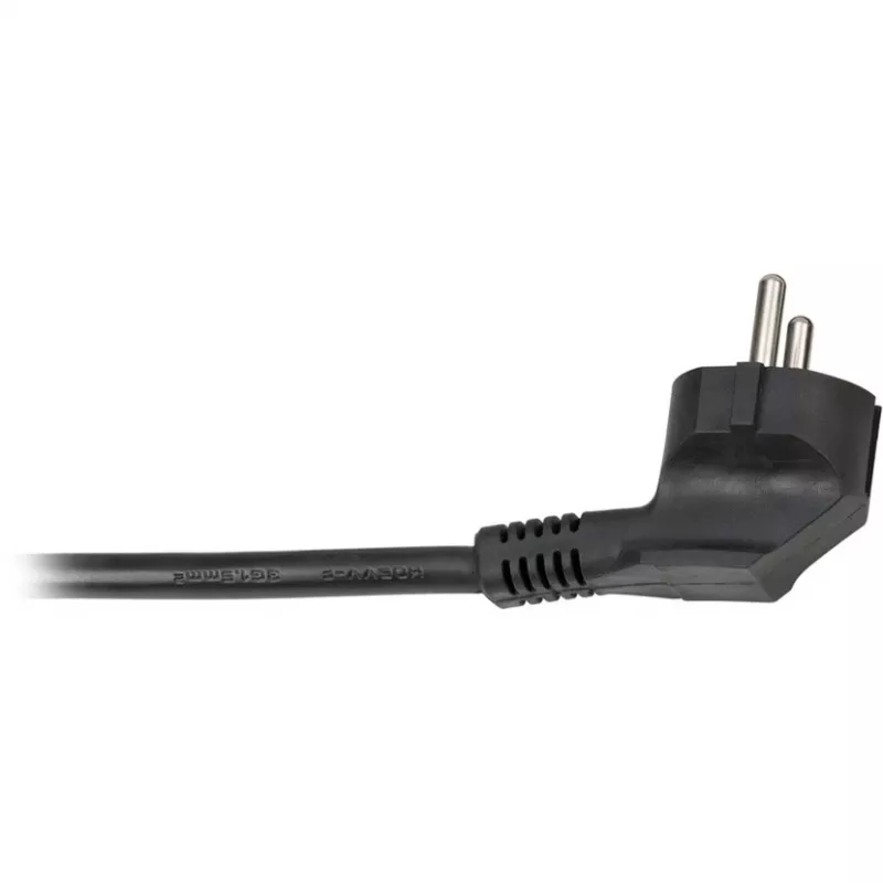 Brennenstuhl 1390007308 - 2 m - 8 wyjść AC - Wewnętrzna - IP20 - Aluminium - Plastik - Czarny - Srebrny