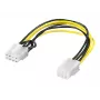 Wentronic Goobay Wewnętrzny kabel zasilający do PC - PCI Express 6-pin gniazdo > PCI Express 8-pin gniazdo (93635)
