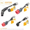Juice Technology JUICE BOOSTER 2 Traveller Plus EV Set (EU) (antracytowy/czarny, 1,4–22 kW, kabel 3,1 metra)