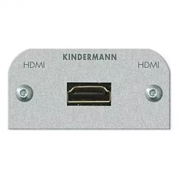 Gniazdo wtyczkowe Kindermann 7441000561 Srebrne