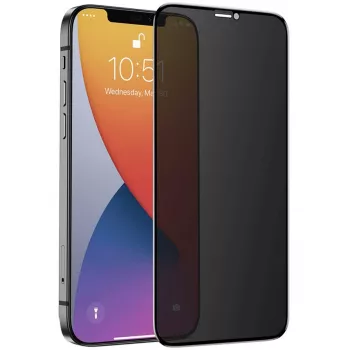 NEVOGLASS 3D PRIVACY, Folia ochronna przezroczysta, iPhone 17 Pro / 16 Pro
