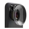 Obiektyw fotograficzny ShiftCam LU-MC-025-23-EF — obiektyw makro 25x, mocowanie M12, aluminium/szkło, 34,8 mm, 36,6 g, czarny/złoty