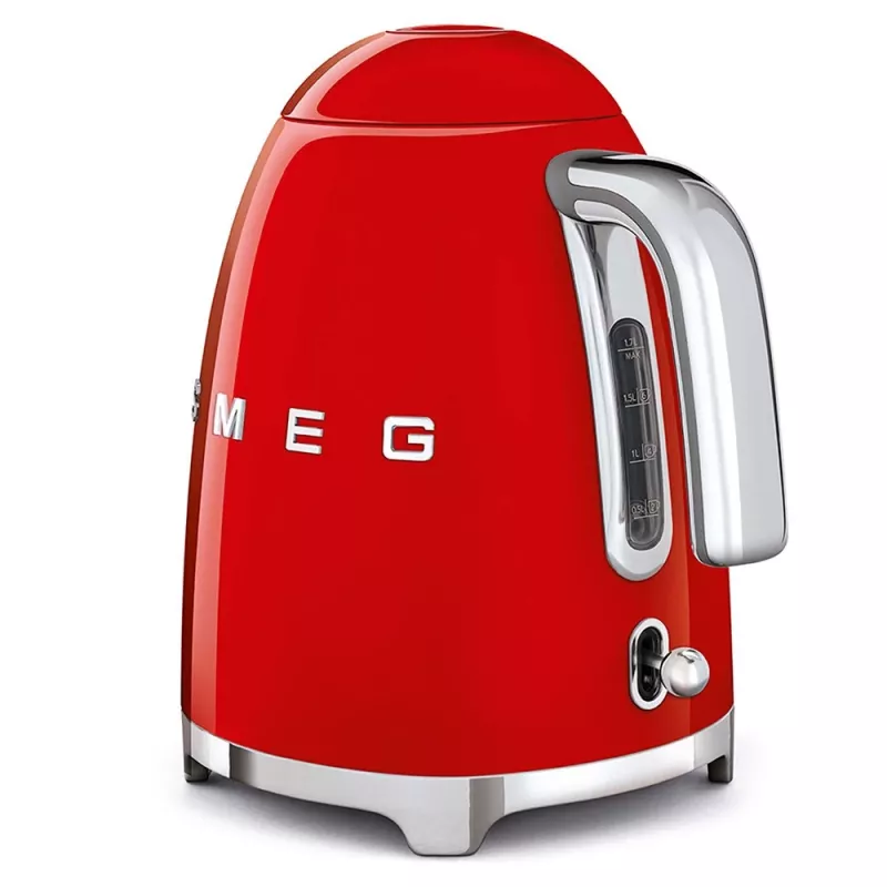 Czajnik elektryczny Smeg 1.7L 2400W czerwony