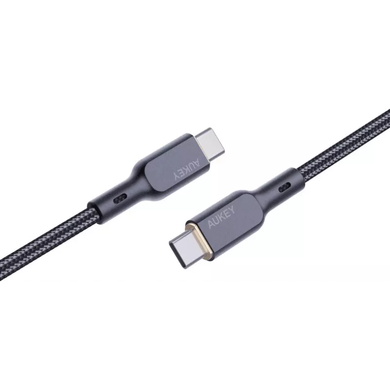 AUKEY CB-KCC101 Kabel nylonowy USB C - USB C 1m