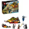LEGO Star Wars Flame Speeder 75414 zestaw pojazdu śnieżnego — 349 elementów, 3 minifigurki, wiek 7+
