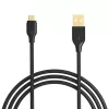 Przewód szybkiego ładowania CB-MD1 Black Quick Charge micro USB-USB | 1m | 5A | 480 Mb/s