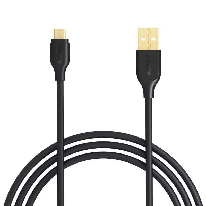 Przewód szybkiego ładowania CB-MD1 Black Quick Charge micro USB-USB | 1m | 5A | 480 Mb/s