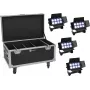Zestaw lamp typu wash EUROLITE Multiflood 20001000 — 4 oprawy, po 8 diod LED RGBW 10 W każda