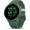 Smartwatch GARMIN vívoactive 6 – zegarek sportowy, koperta aluminiowo-polimerowa 42 mm, wyświetlacz AMOLED 1,2 cala, GPS, 5 ATM, optyczny pulsometr, SpO2, 8 GB, zielony