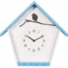 NeXtime klok 3109bl Cuckey, 30,5x33x11 cm, Ścienny, Niebieski/Biały