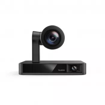 Kamera internetowa Yealink UVC86 Czarny — 8 MP 4K Ultra HD, 30 fps, interfejs RJ-45, pochylenie od 40° do -90°