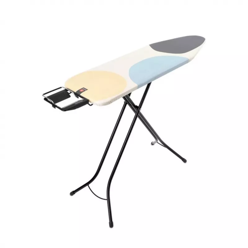 Deska do prasowania rękawów Brabantia Ironing Board B Bawełniany pokrowiec Żelazko parowe 1240x380mm