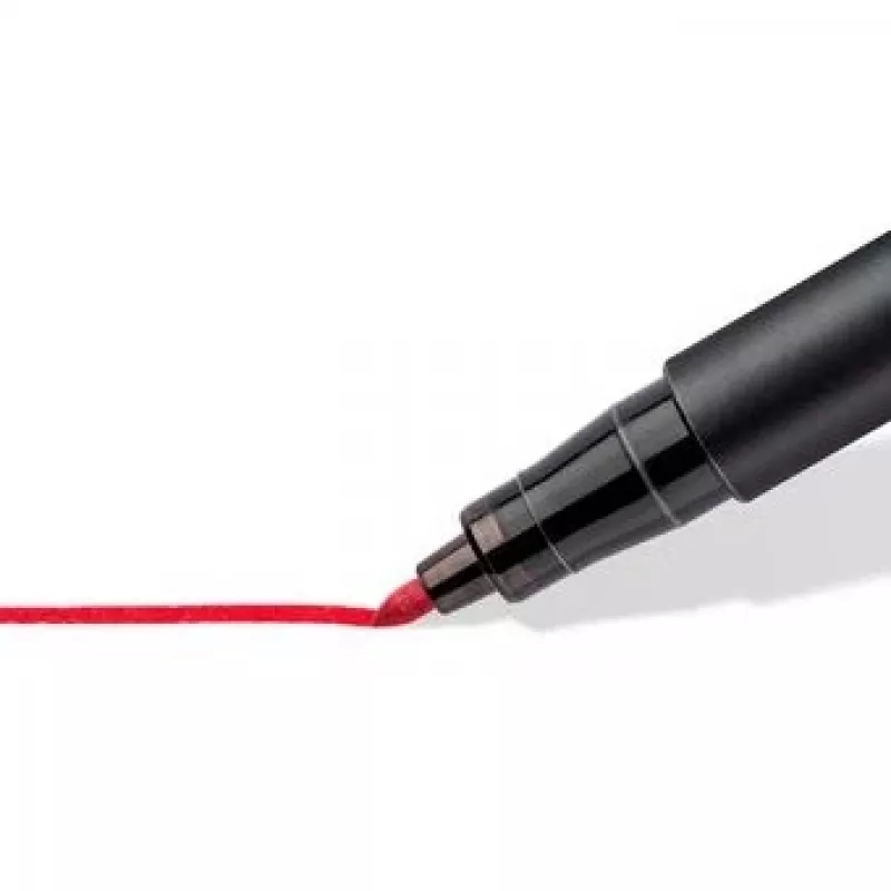Marker permanentny Staedtler Lumocolor 317 WP4 czarny niebieski zielony czerwony
