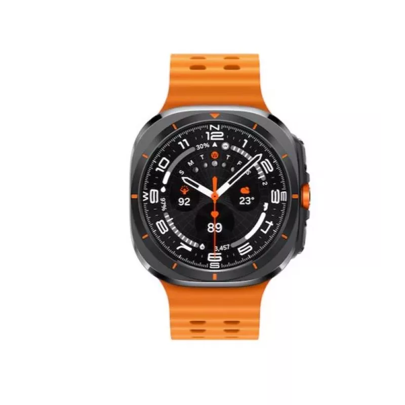 Samsung Galaxy Watch Ultra 3,81 cm (1,5 cala) AMOLED 47 mm Cyfrowy 480 x 480 pikseli Dotykowy 4G Szary, Tytan Wi-Fi GPS (satelitarny)