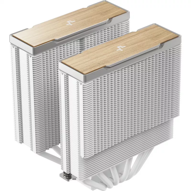 DeepCool AK620 G2 WH chłodzenie procesora powietrzne, wentylator 120 mm, obsługuje LGA1700/1200/115x oraz AM4/AM5, białe