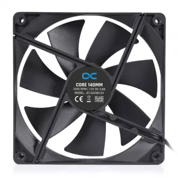 Moduł wentylatora Alphacool 24847 Czarny Plastik 140x140x25mm
