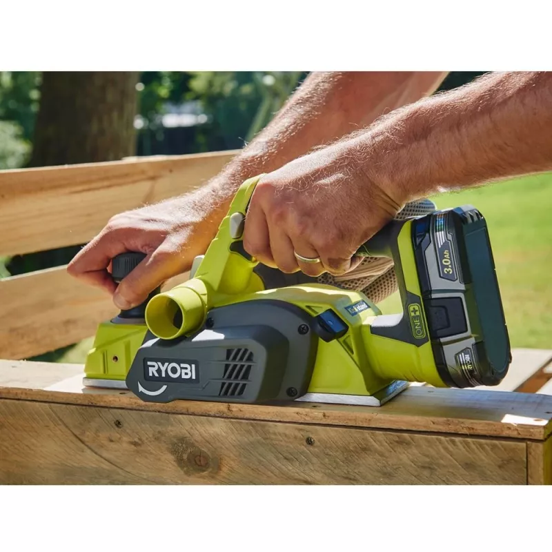 Ryobi 5133002921 elektryczny strug ręczny Green, szary 11000 RPM