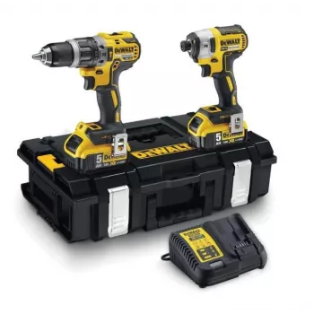 Zestaw akumulatorów Dewalt System 18 V 18 V: DCD796, DCF887, 2