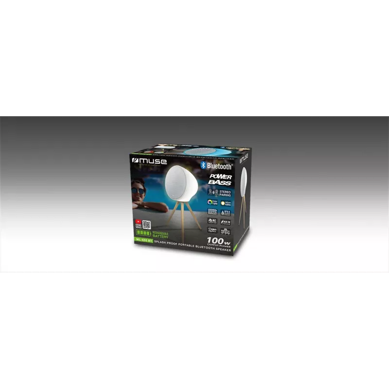 Muse ML-655 BT Przenośny Głośnik Bluetooth | Muse | Przenośny Głośnik Bluetooth | ML-655 BT | Bluetooth | Przenośny | Połączenie bezprzewodowe
