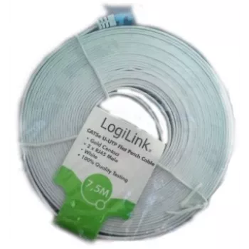 Kabel sieciowy LogiLink CAT5e UTP RJ-45 15 m biały