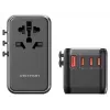 Ładowarka Vention FJGB0 100 W GaN z 3× USB-C i 1× USB-A, czarna