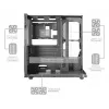 Obudowa PC Midi Tower TACENS Mars Gaming MC-INFINIOLITE, czarna, szkło hartowane, obsługa ATX/Micro-ATX/Mini-ITX, wentylatory 120 mm