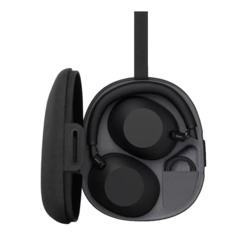 Bezprzewodowe słuchawki z redukcją szumów Sony WH-1000XM6, Bluetooth, czarny, 12-miesięczna gwarancja