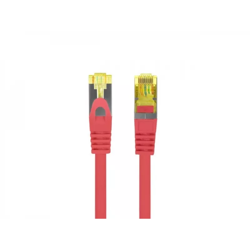 Kabel sieciowy Lanberg PATCHCORD KAT.6A S/FTP LSZH CU 0,5 m czerwony