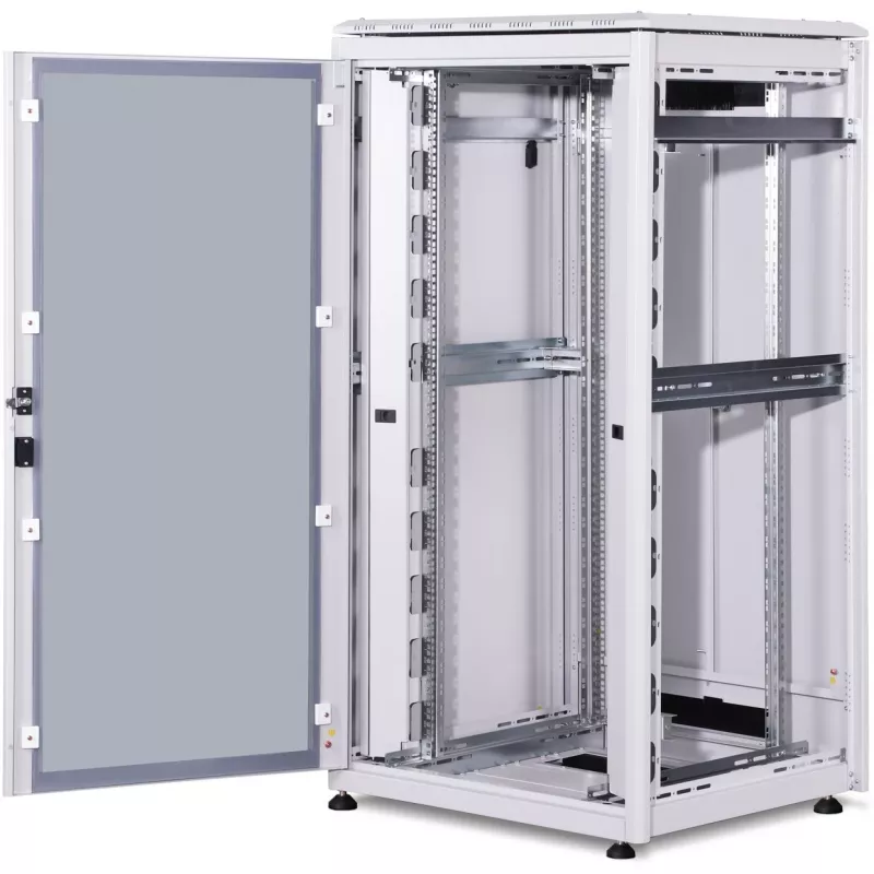 DIGITUS Netzwerkschrank Unique 32HE 1609x800x800mm szary (Speditionsversand)