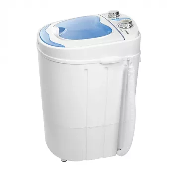 Pralka ładowana od góry Mesko MS 8053 — ładowność 3 kg, 360×370×530 mm, niebieska/biała