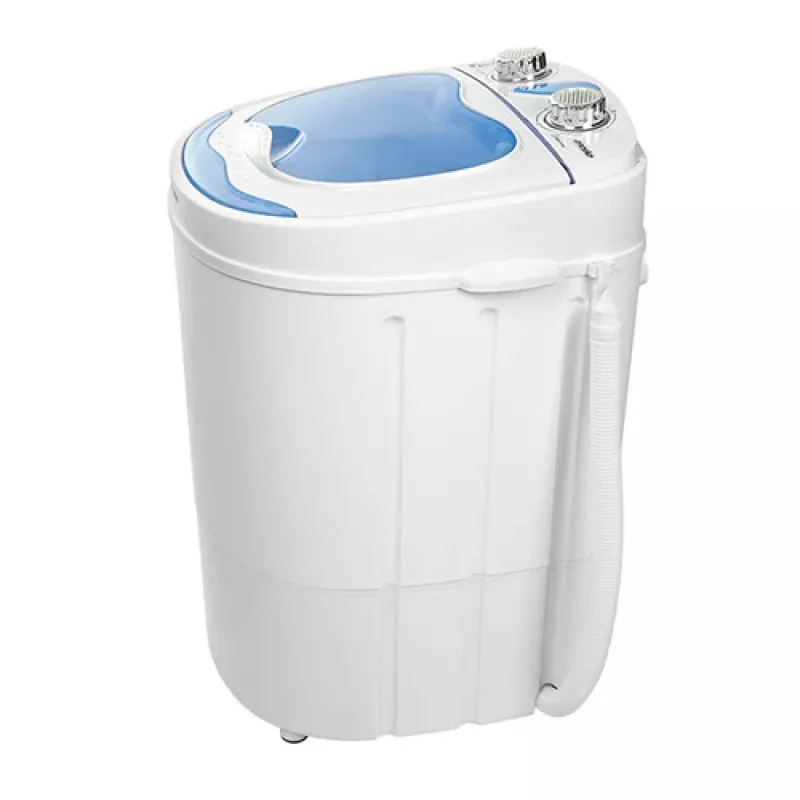 Pralka ładowana od góry Mesko MS 8053 — ładowność 3 kg, 360×370×530 mm, niebieska/biała