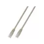 Kabel krosowy EFB-Elektronik RJ45 kat.6 U/UTP PVC CCA szary 3m Producent: EFB Elektronik (K8100GR.3)