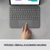 Etui z klawiaturą Combo Touch US iPad Pro 11 1,2,3 Gen szary