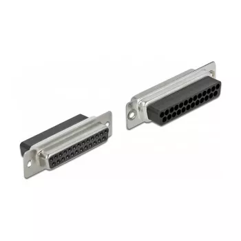 D-Sub 25 pin złącze zaciskowe żeńskie na 2 x RJ45 żeńskie DeLOCK 66834