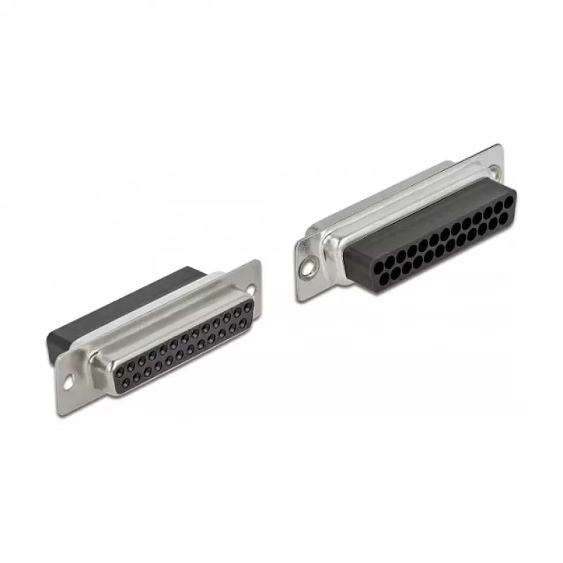 D-Sub 25 pin złącze zaciskowe żeńskie na 2 x RJ45 żeńskie DeLOCK 66834
