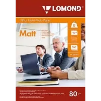Lomond Photo Inkjet Paper Matte 85 g/m2 A4, 500 sheets, double sided