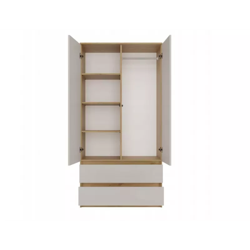 MALWA SS-90 wardrobe dąb artisan/kaszmir